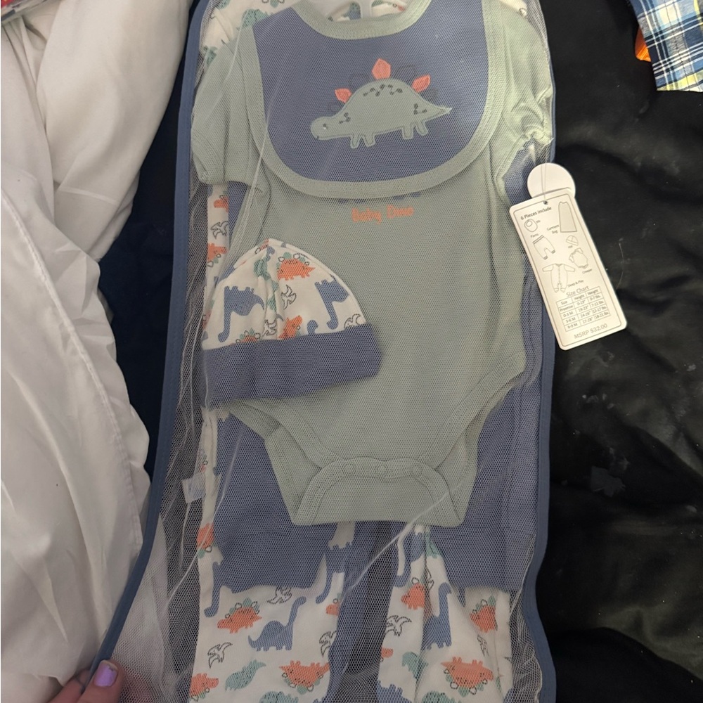 Little Love 6 Piece Set Including Sleep Sack 6/9 Months